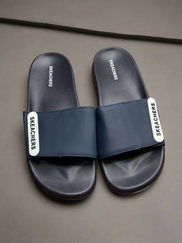 Skeachers Navy Blue SLIPPER'S