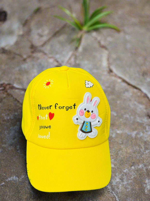 Yellow Bunny Cap