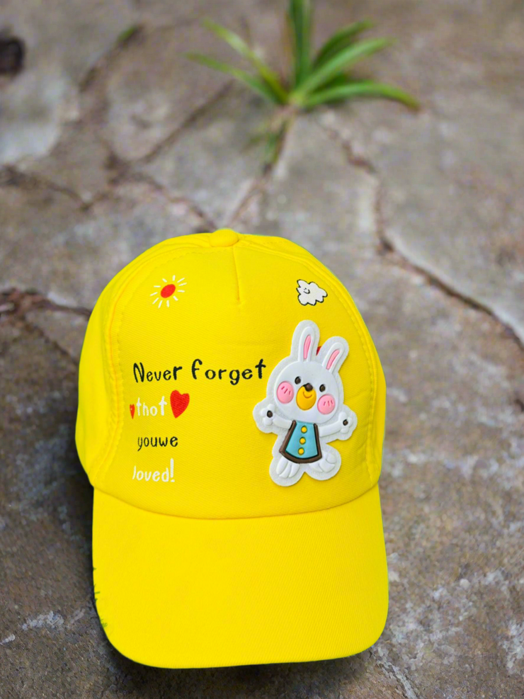 Yellow Bunny Cap