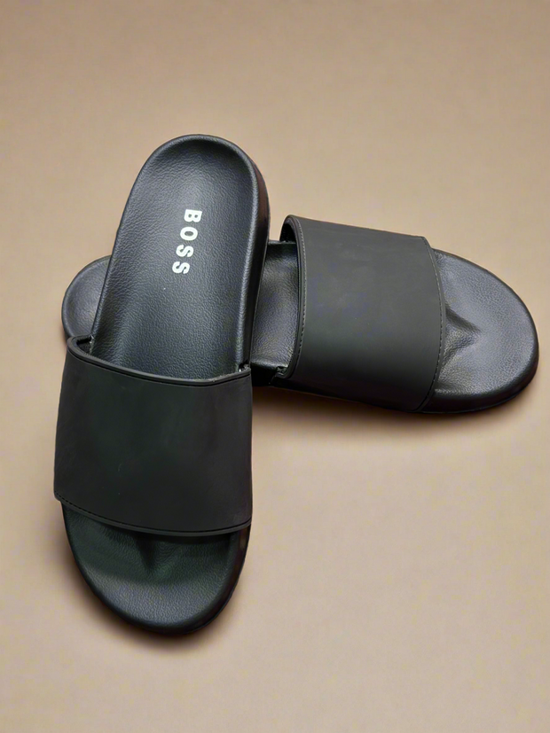 Boss Black Slipper's