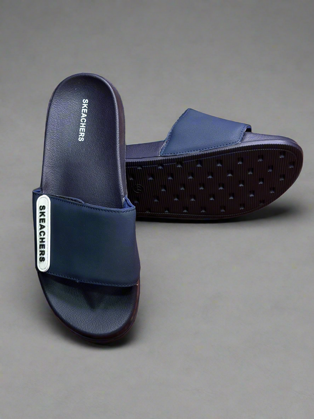 Skeachers Navy Blue SLIPPER'S