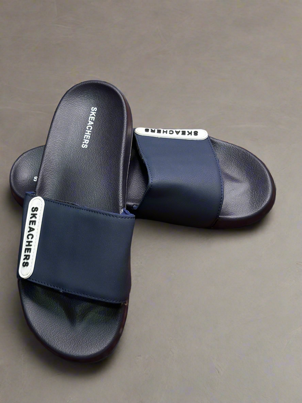 Skeachers Navy Blue SLIPPER'S
