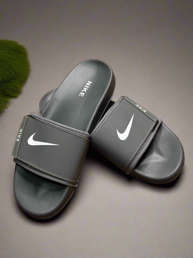 Grey Nike SLIPPER’S