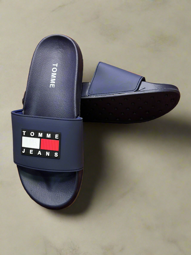 Tomme Jeans Navy Blue Slipper’s