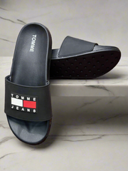 Tomme Jeans Black Slipper’s