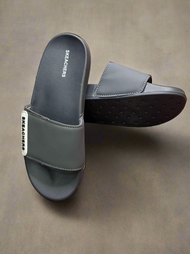 Skeachers Grey SLIPPER’S