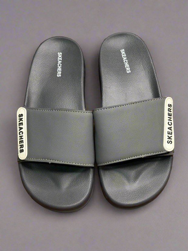 Skeachers Grey SLIPPER’S