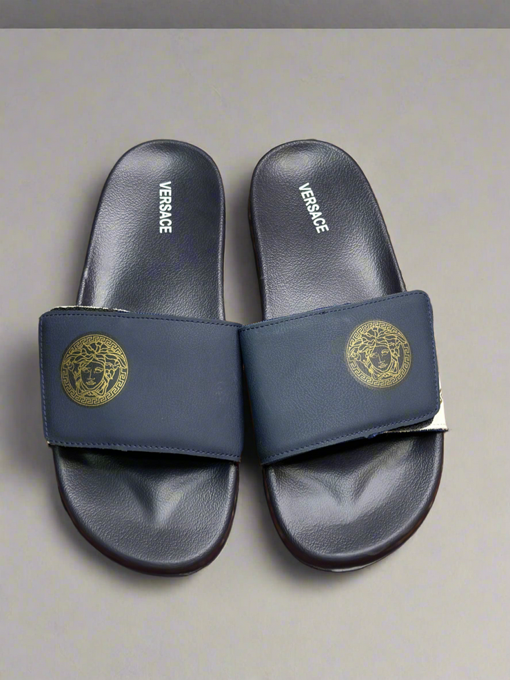 Versace Dark Blue SLIPPER’S