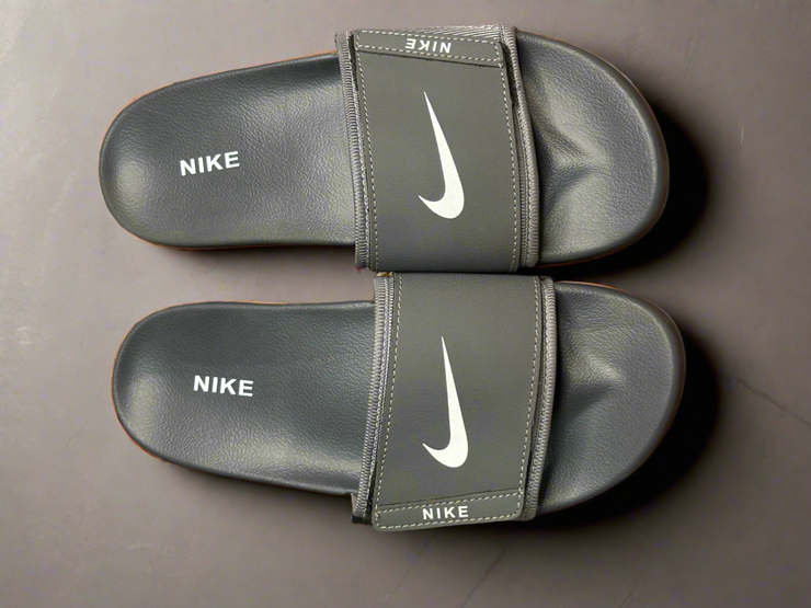 Grey Nike SLIPPER’S